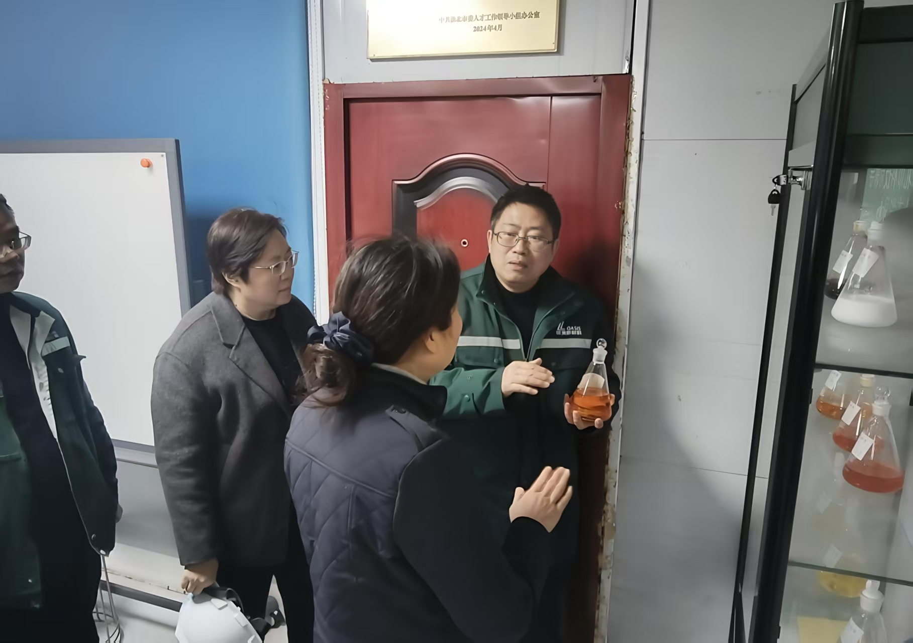 淮北市科技局領(lǐng)導(dǎo)蒞臨指導(dǎo)